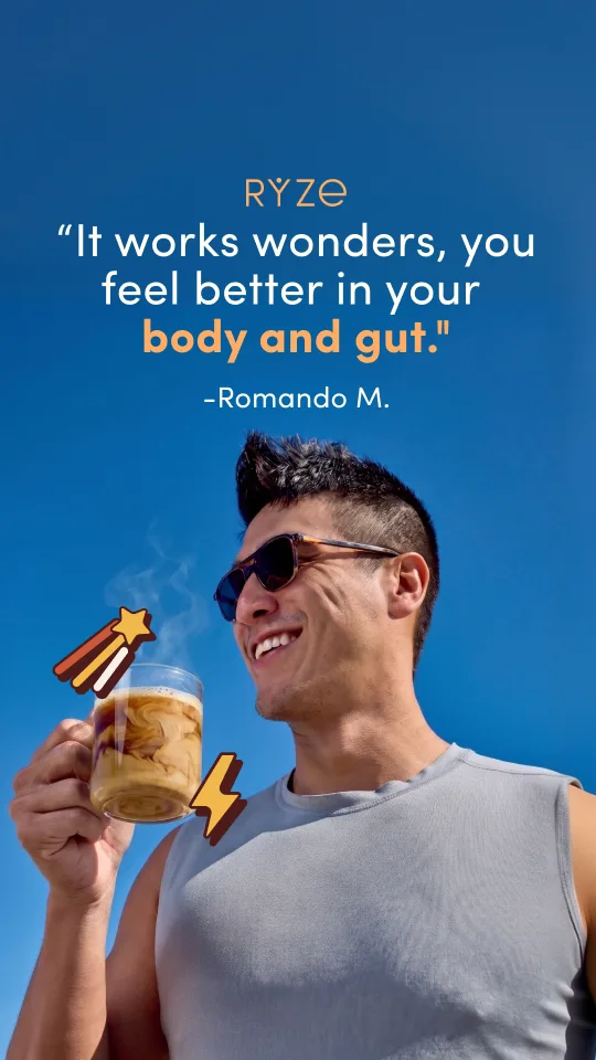 “It works wonders, you feel better in your body and gut.” — Romando M.