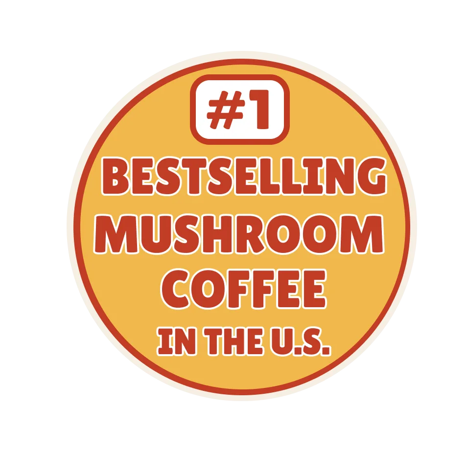 #1 bestselling mushroom coffee in the U.S.